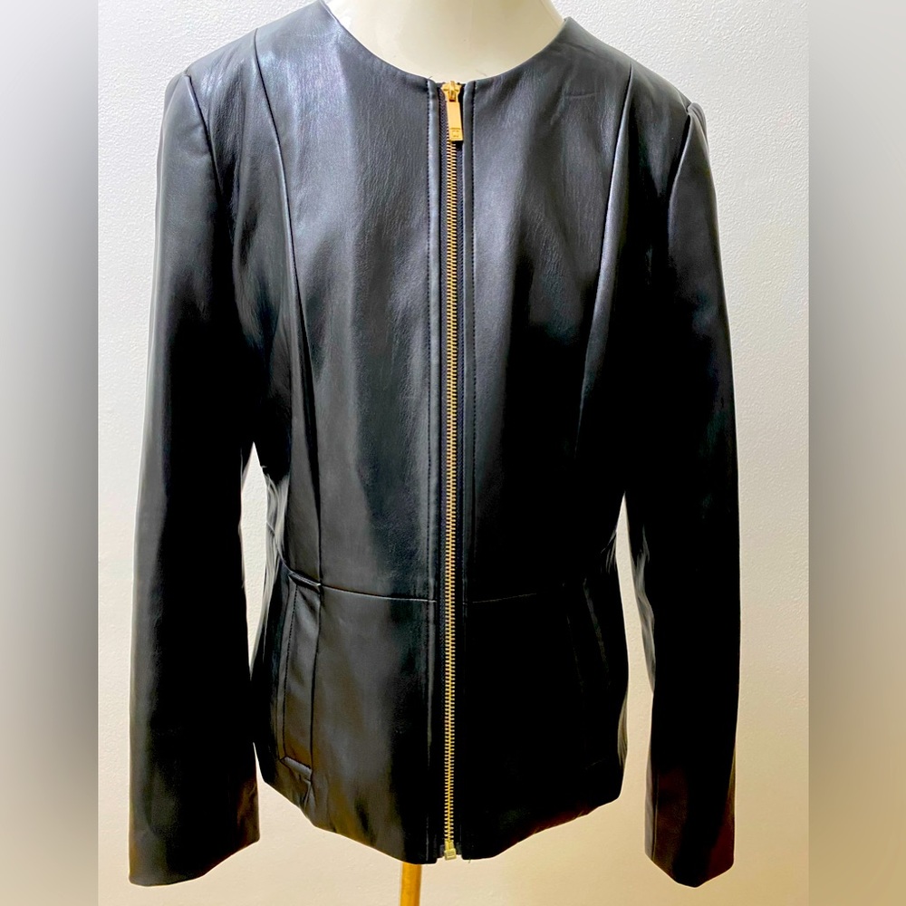 EUC Liz Claiborne Vegan 🌱 Leather Jscket
